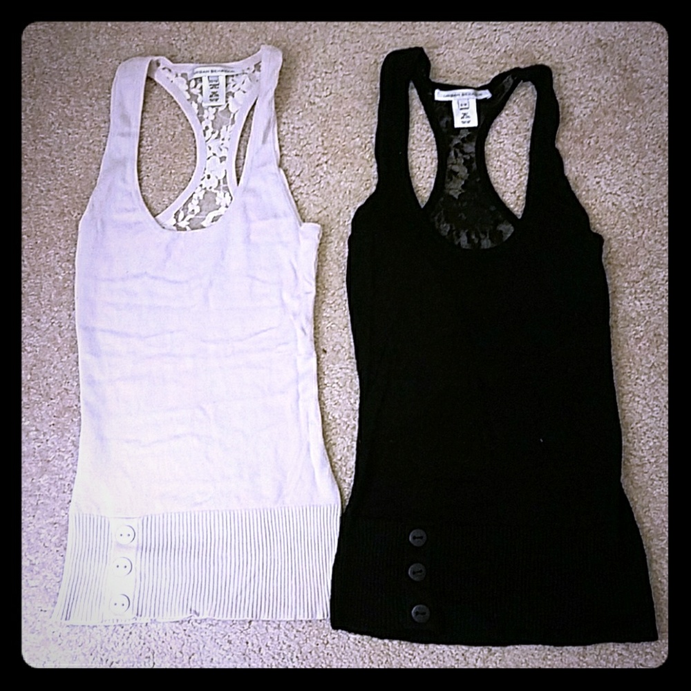 2 for 10 Lace tank tops